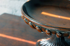 A Good George III Revival Mahogany Turned Tazza c.1910