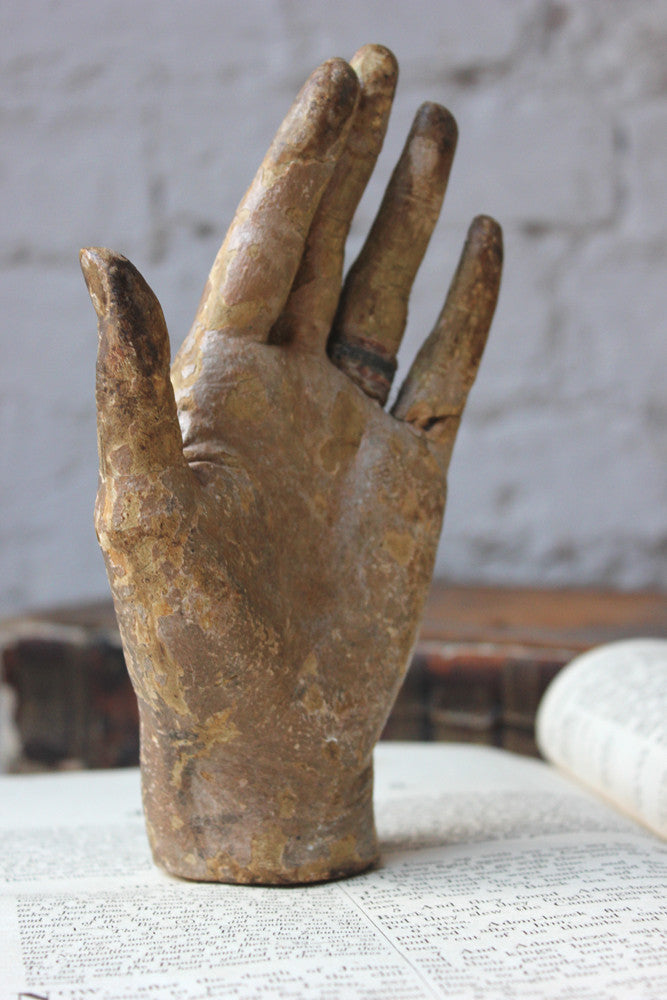 A Decorative Early 20thC Jewellers Shop Display Hand