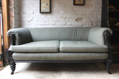 A Fine Quality c.1880 Aesthetic Movement Ebonised Settee