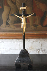 A Good c.1800 Carved Ivory Corpus Christi