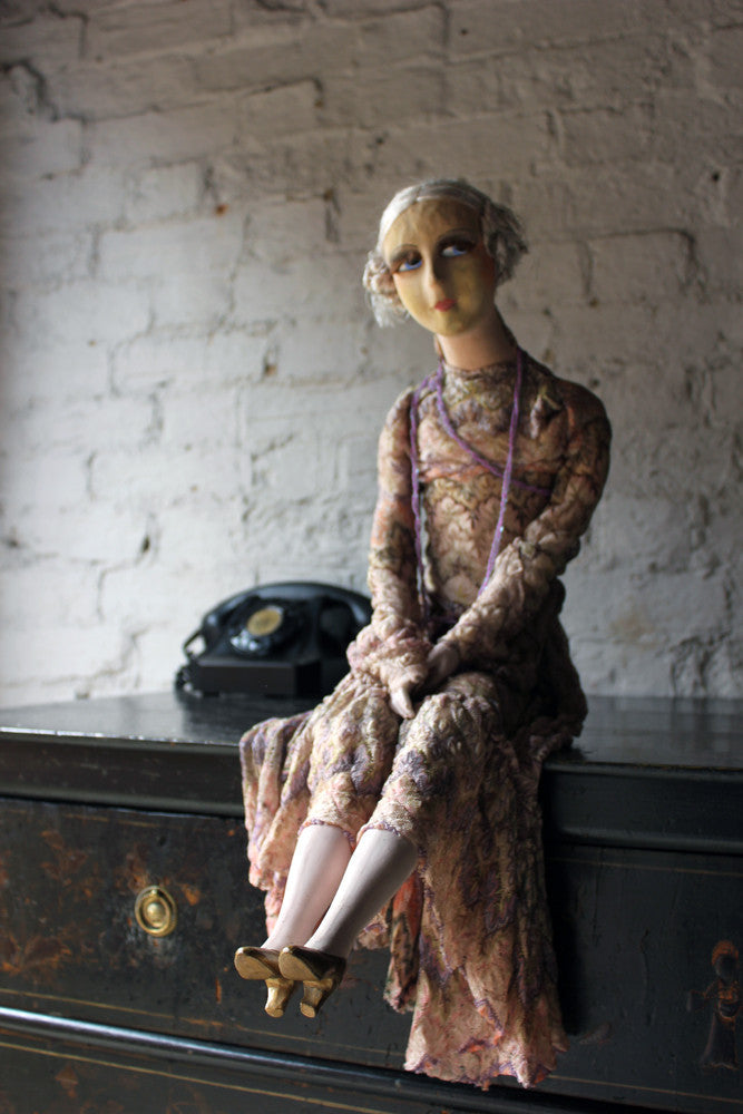 A Beautiful Early 20thC French Boudoir Doll