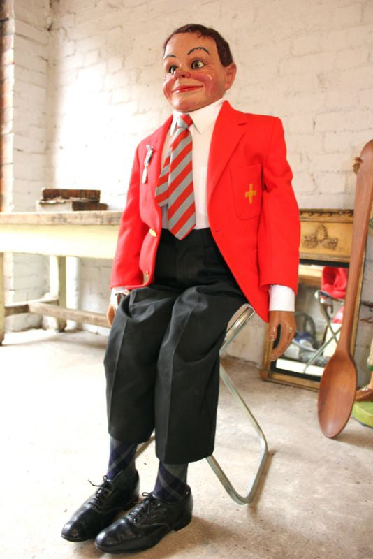 A Fine Quality Mid 20th Ventriloquist's Dummy Attributed to Leonard Insull
