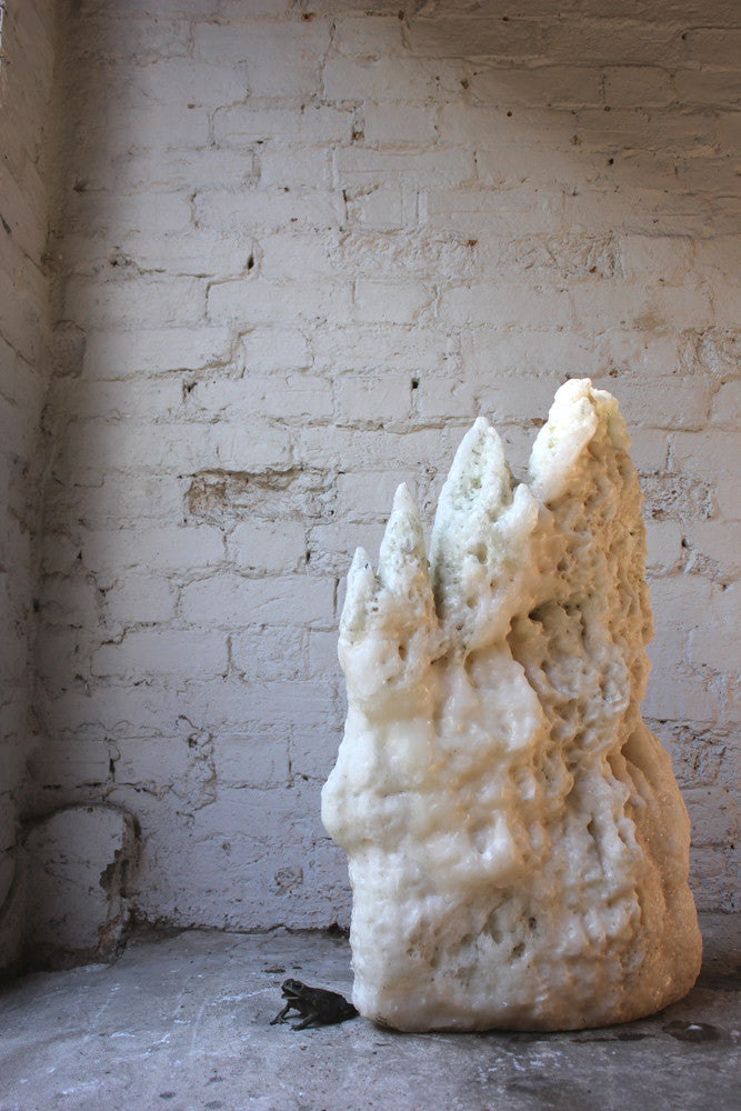 A Fabulous Large Mineral Stalagmite Specimen of Chinese Origin