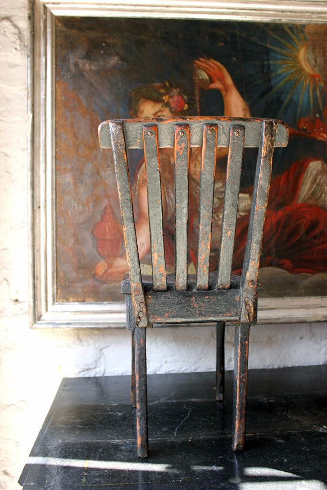 A Charming Primitive Scottish Child's Chair c.1800-20