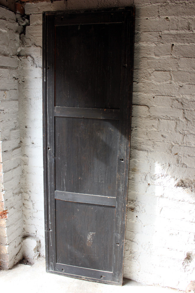 A Good Large Victorian Ebonised Full Length Mirror c.1895