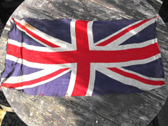 A Good Soft Cotton British Vintage Printed Union Jack Flag