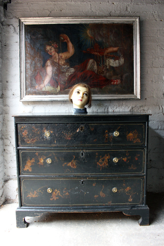 A Good French c.1890 Wax Shop Display Mannequin Head of a Lady