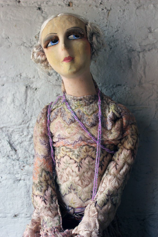 A Beautiful Early 20thC French Boudoir Doll