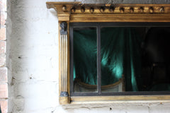 A Fine Regency Period Gilt Gesso & Ebonised Egyptian Revival Overmantle Mirror c.1810