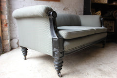 A Fine Quality c.1880 Aesthetic Movement Ebonised Settee
