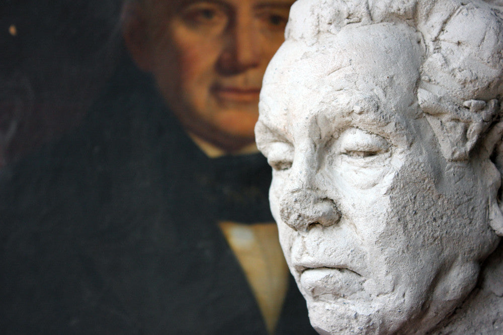 A Decorative 20thC Portrait Studio Bust of a Gentleman