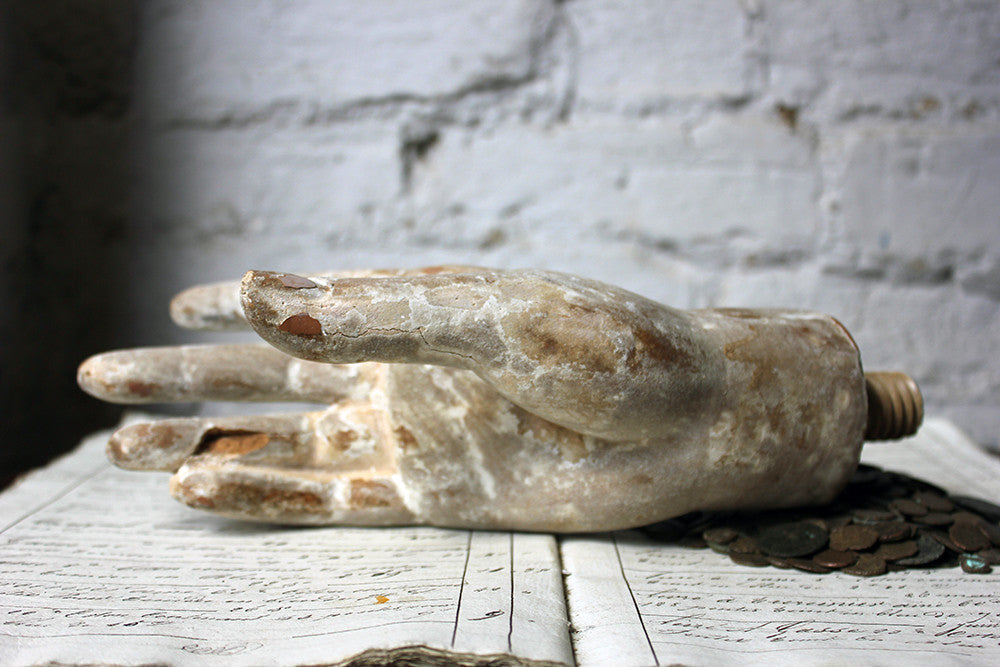 A Decorative Early 20thC French Shop Display Mannequin Hand