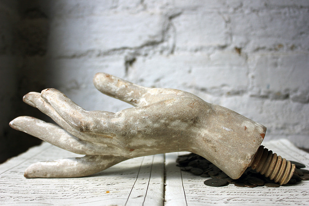 A Decorative Early 20thC French Shop Display Mannequin Hand