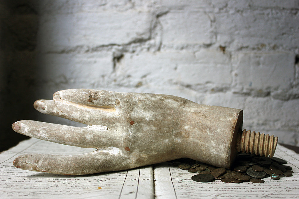 A Decorative Early 20thC French Shop Display Mannequin Hand