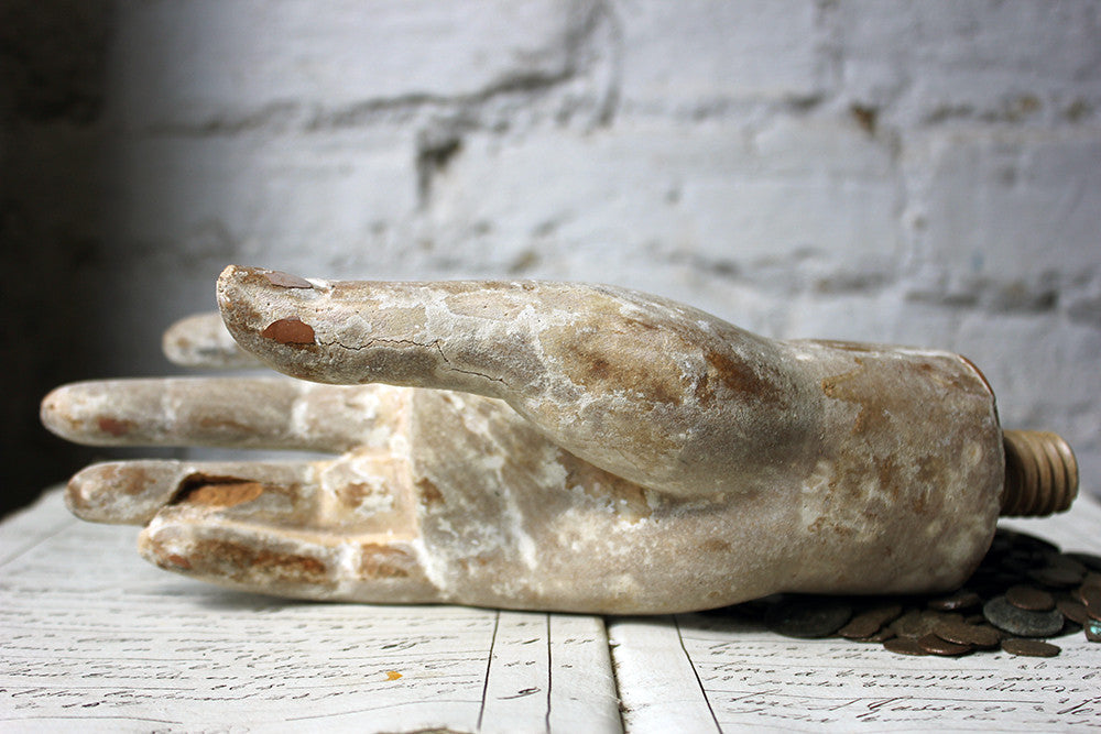 A Decorative Early 20thC French Shop Display Mannequin Hand