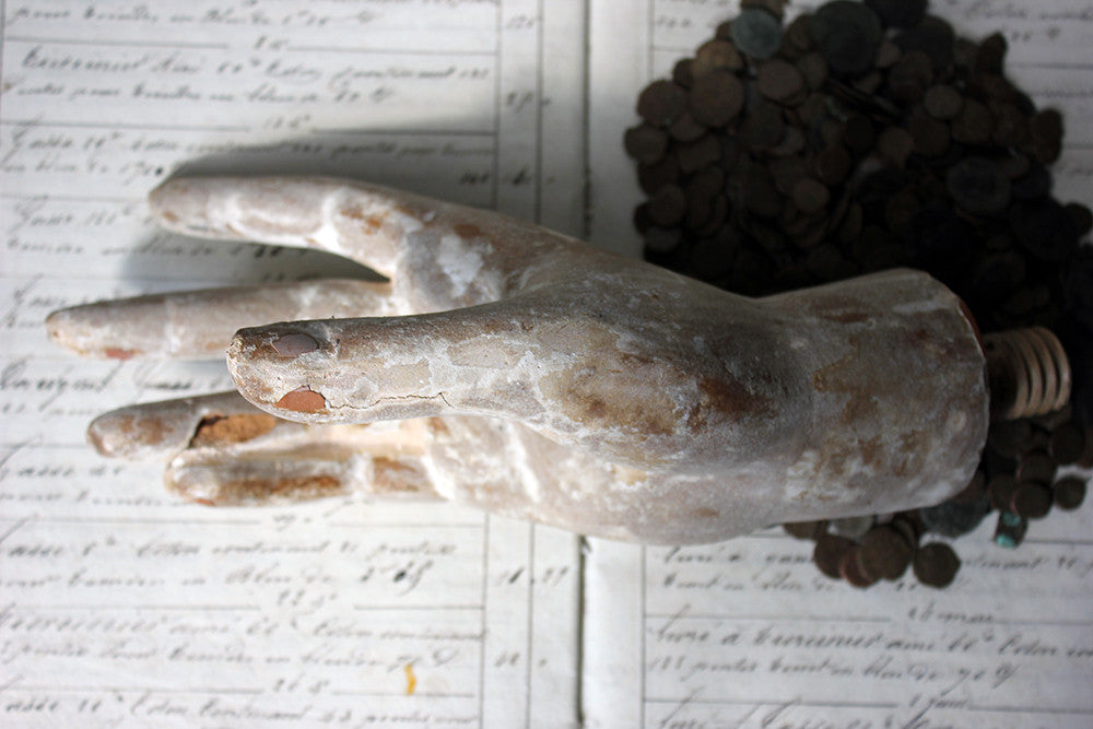 A Decorative Early 20thC French Shop Display Mannequin Hand