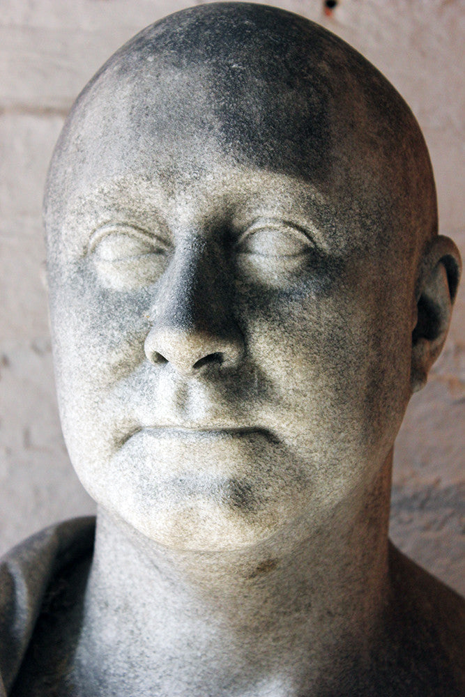 A Fine Quality c.1900 Marble Bust of a Gentleman Draped as a Roman Nobleman from Cairness House