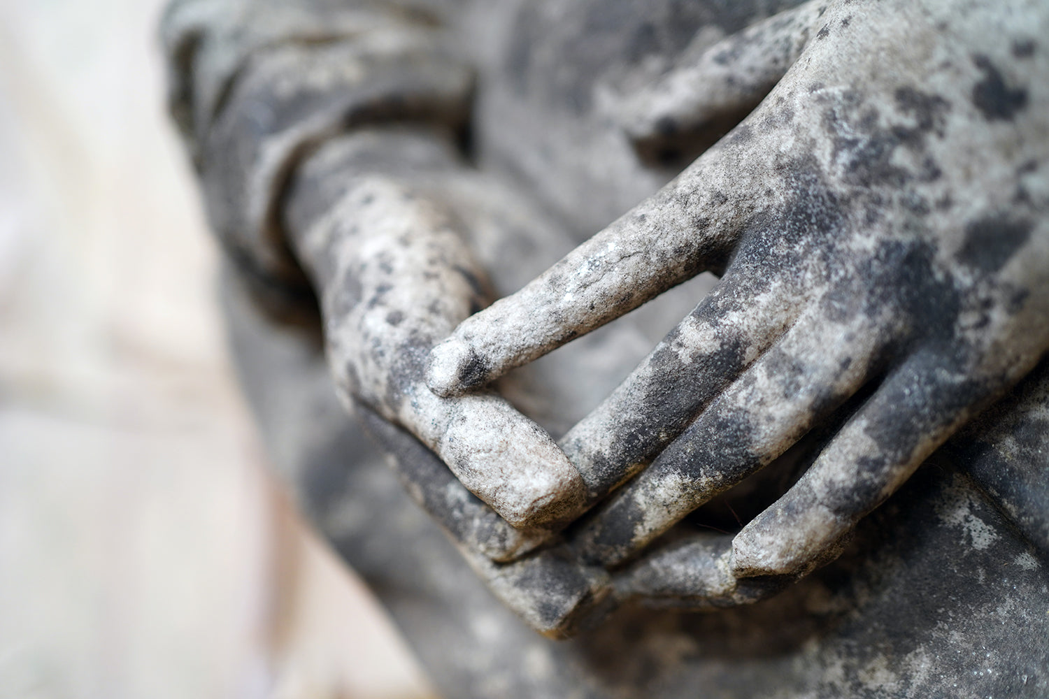 A Finely Carved Marble Study of a Pair of Hands by Frederick Hawkins Piercy c.1880