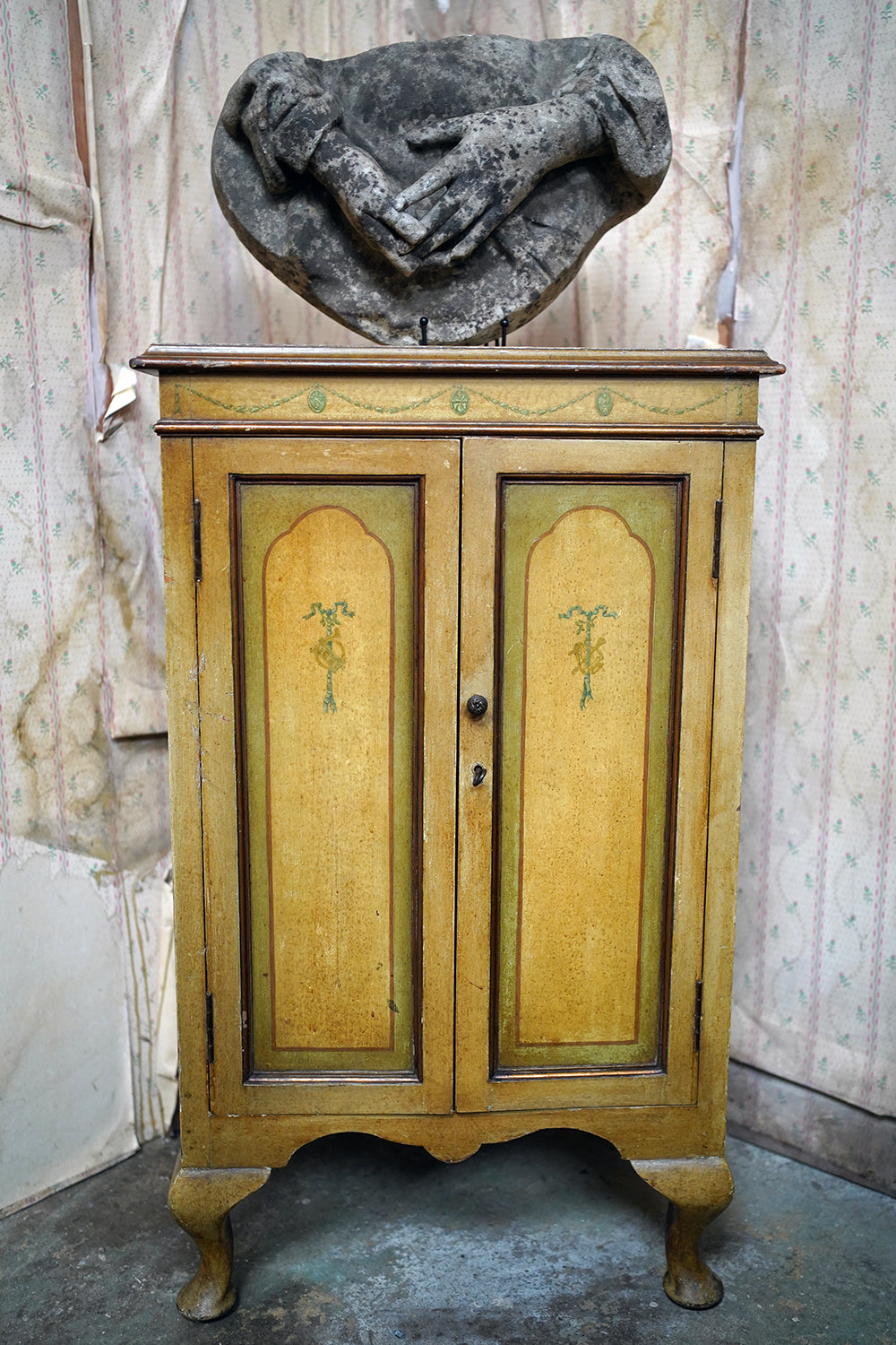A Finely Carved Marble Study of a Pair of Hands by Frederick Hawkins Piercy c.1880