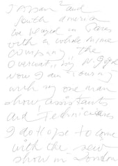 A Black Ink Autographed Letter Signed by Marcel Marceau (1923-2007), Mime Artist, c.1994