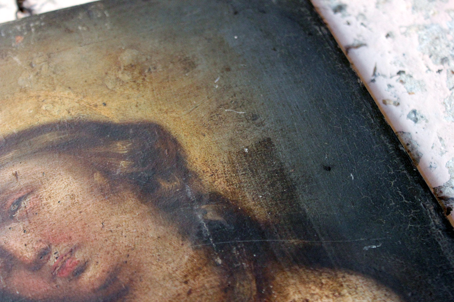 A 17thC Italian School Oil on Panel of The Penitent Mary Magdalene c.1670