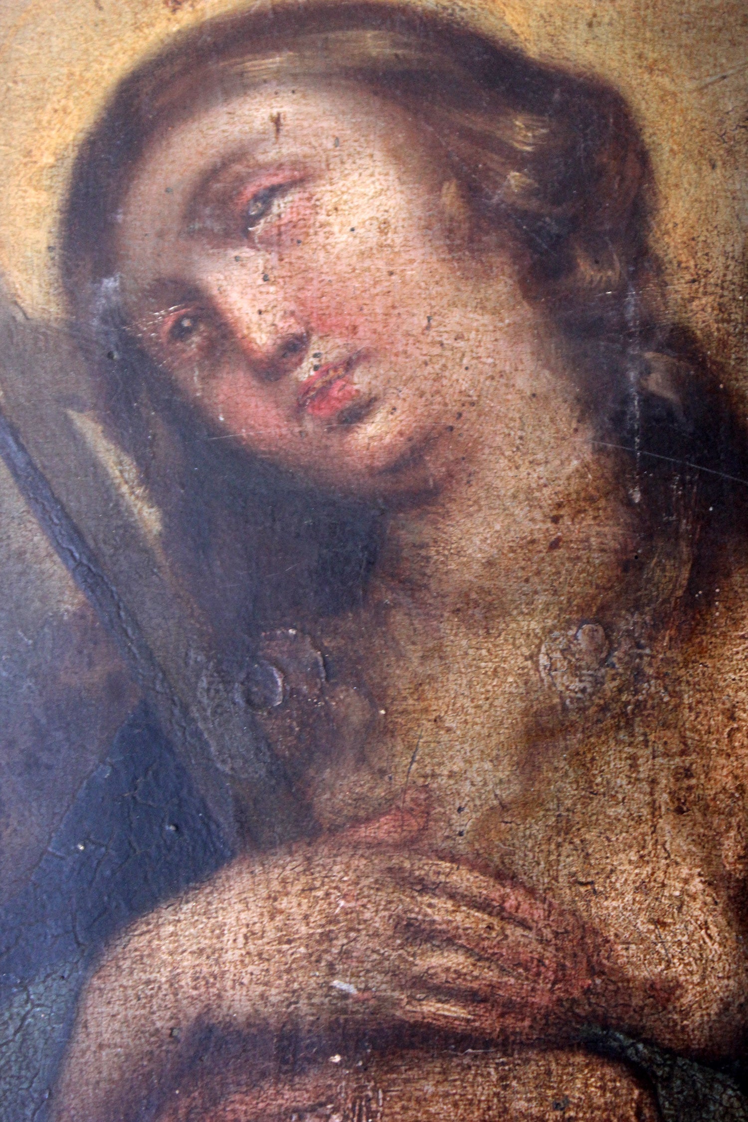 A 17thC Italian School Oil on Panel of The Penitent Mary Magdalene c.1670