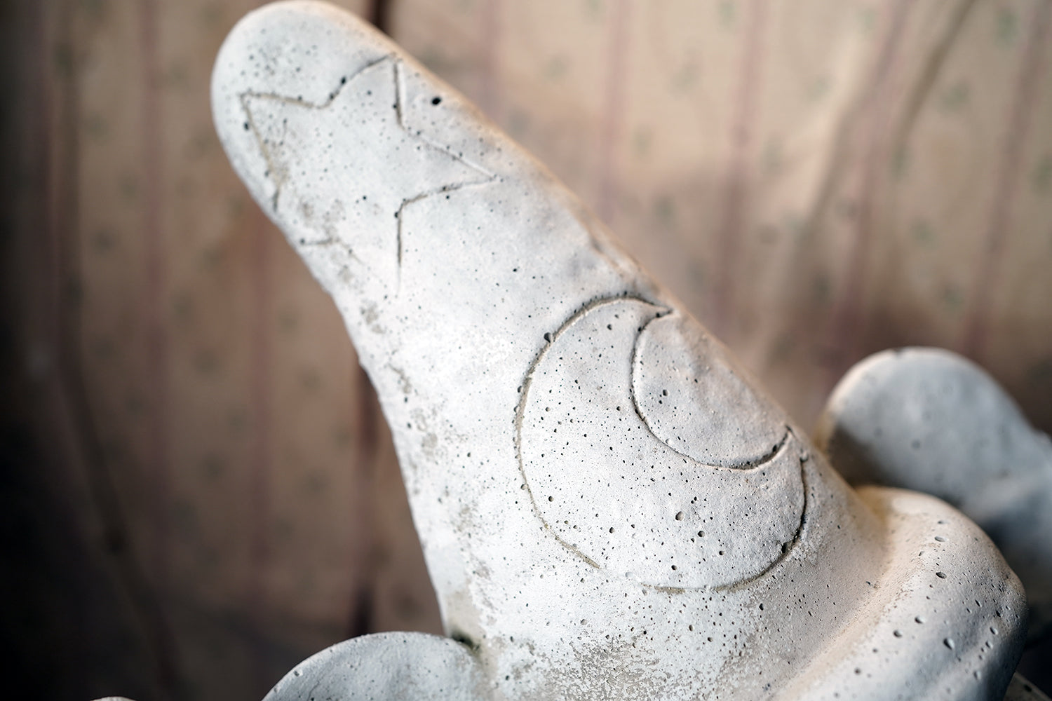 A 20thC Stone Figure of Mickey Mouse; The Sorcerer's Apprentice in Fantasia