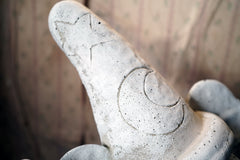 A 20thC Stone Figure of Mickey Mouse; The Sorcerer's Apprentice in Fantasia