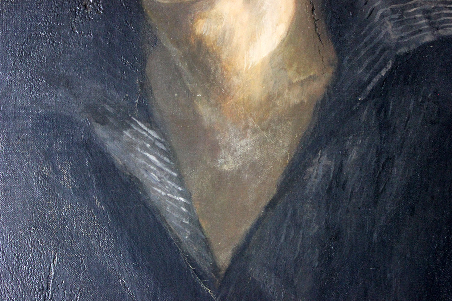 A 20thC French School Oil on Canvas Portrait of a Gentleman c.1935-55