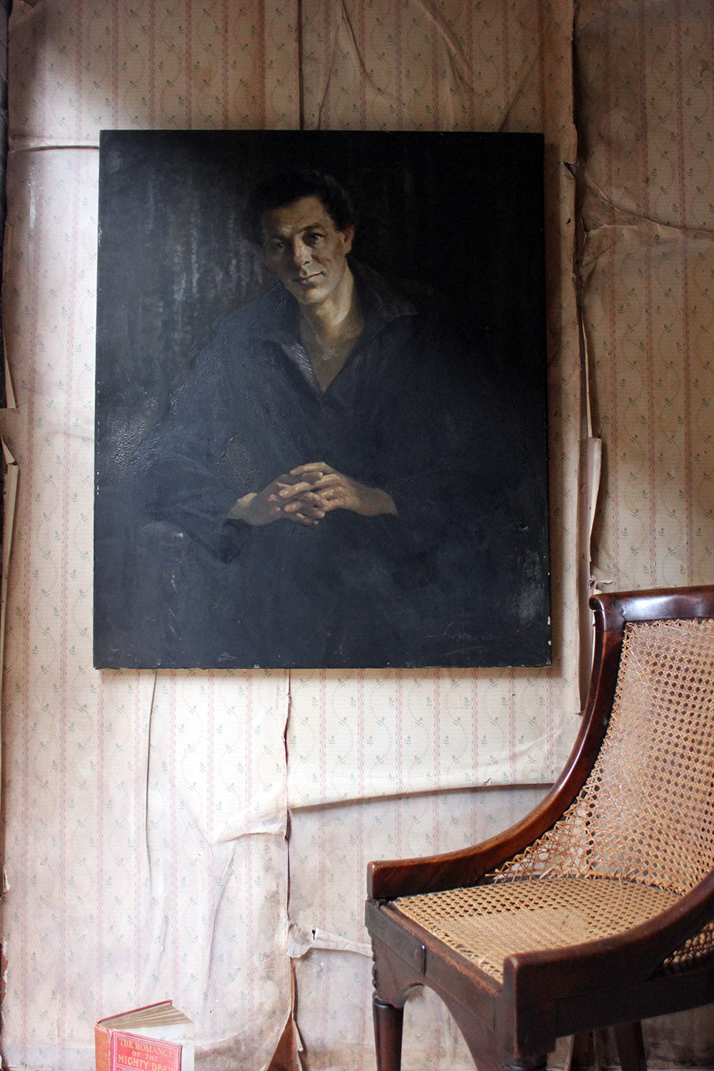 A 20thC French School Oil on Canvas Portrait of a Gentleman c.1935-55
