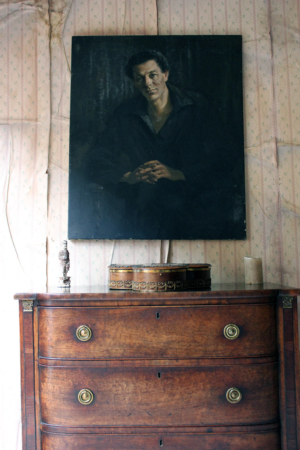 A 20thC French School Oil on Canvas Portrait of a Gentleman c.1935-55