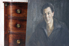 A 20thC French School Oil on Canvas Portrait of a Gentleman c.1935-55