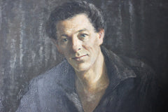 A 20thC French School Oil on Canvas Portrait of a Gentleman c.1935-55