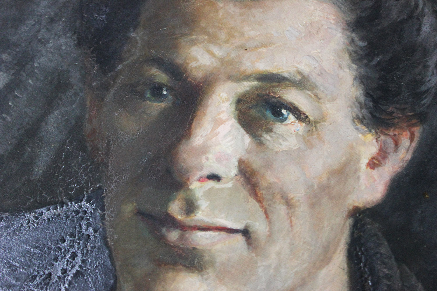 A 20thC French School Oil on Canvas Portrait of a Gentleman c.1935-55