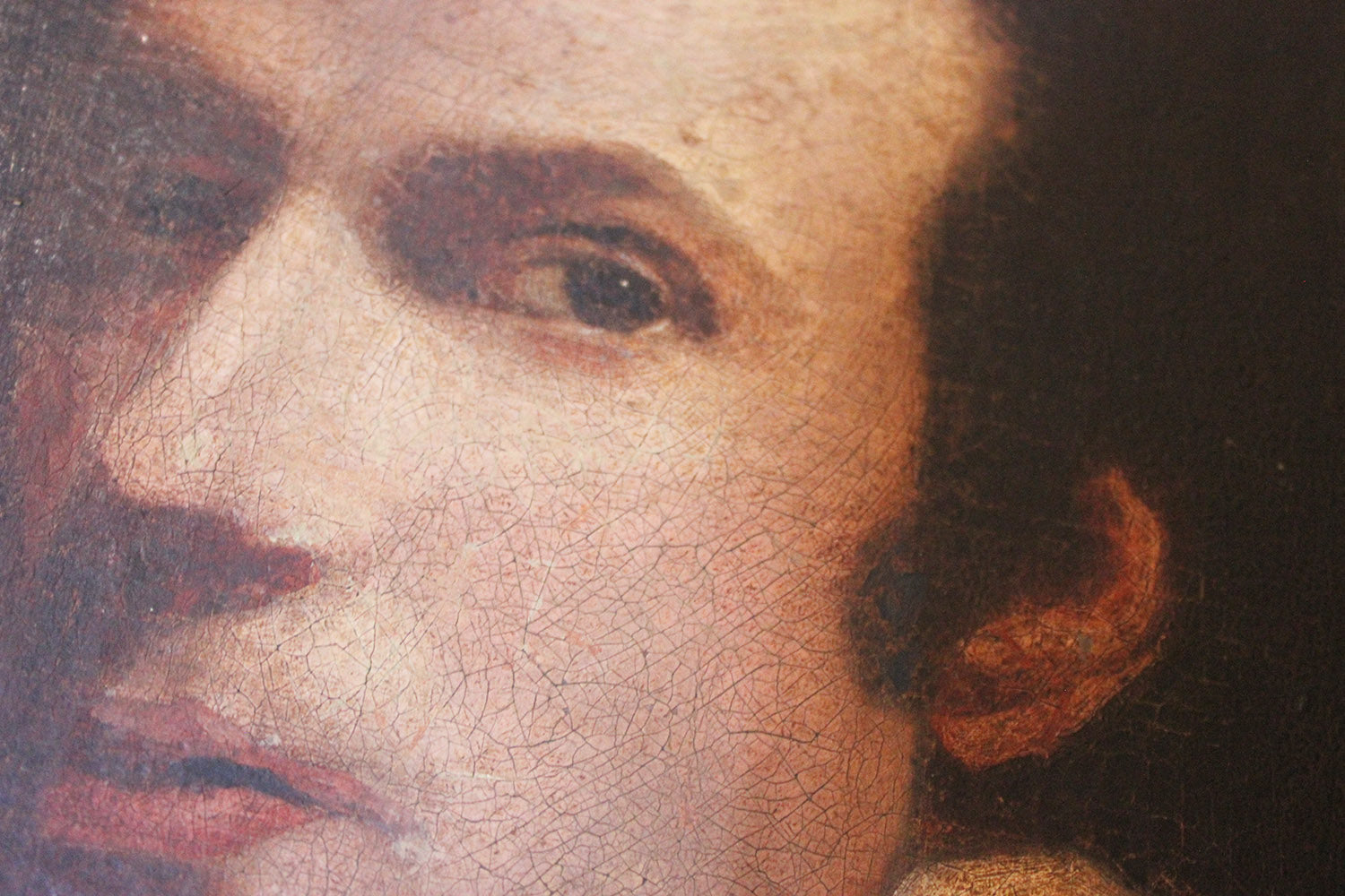 A 19thC English School Oil on Canvas Laid to Board Portrait of a Gentleman c.1870