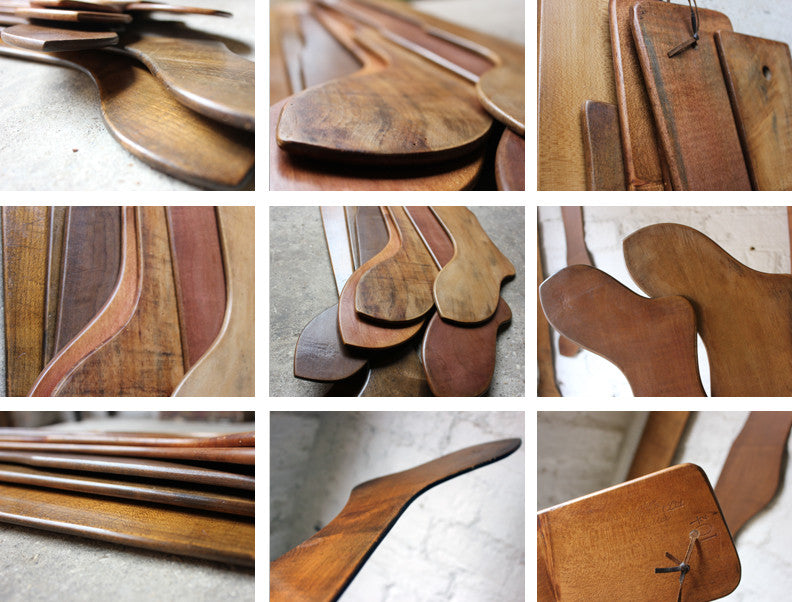 A Fabulous Group of Seven 19thC Beechwood & Pine Stocking Stretchers