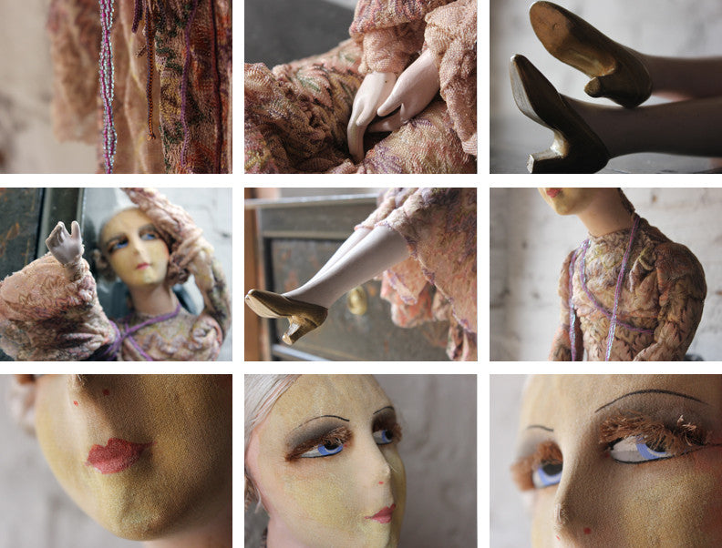 A Beautiful Early 20thC French Boudoir Doll