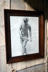 A c.1900 Continental School Pencil Study of a Nude Lady