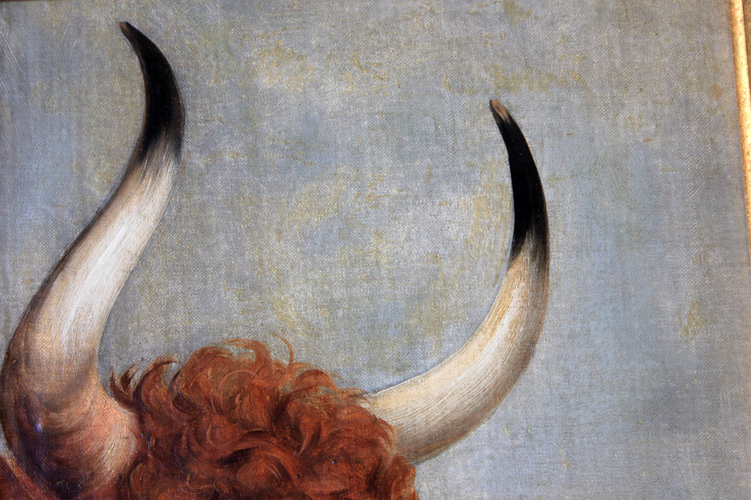 A 19thC English School Study of a Red Devon Bull