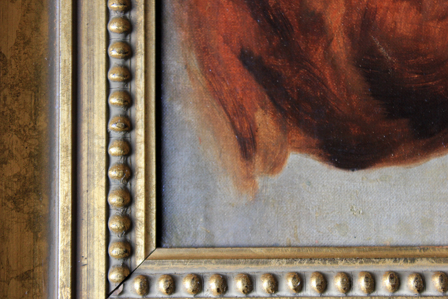 A 19thC English School Study of a Red Devon Bull