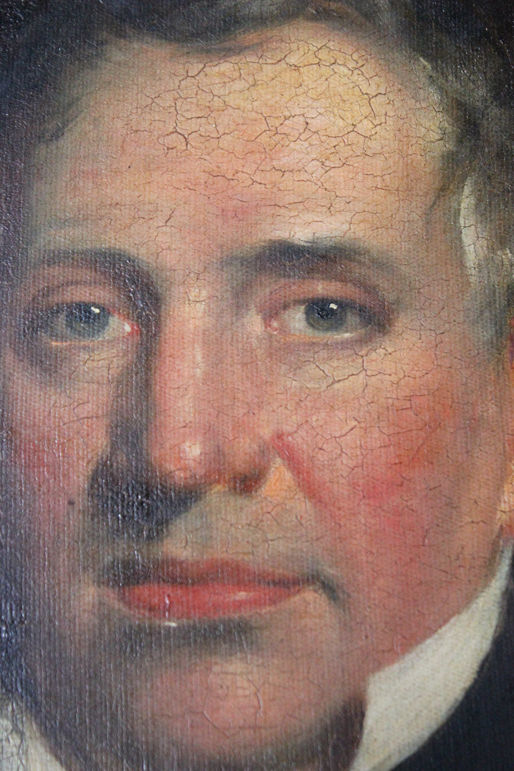 A 19thC English School Oil on Board Portrait of a Gentleman c.1870