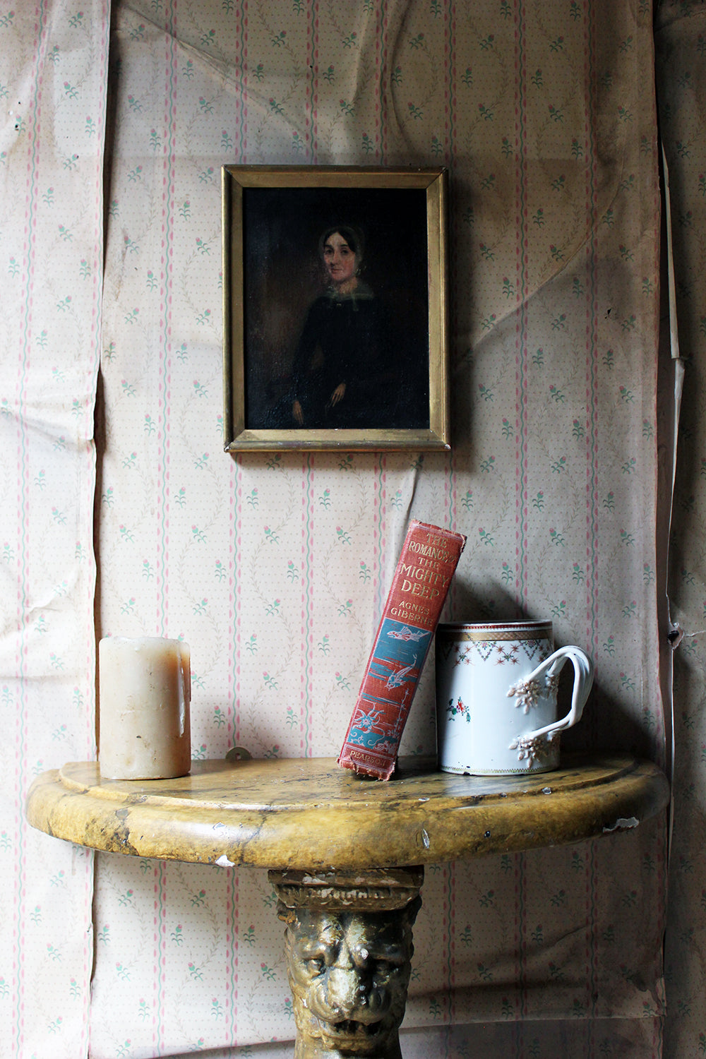 A Good Mid-19thC Oil on Canvas Portrait of a Lady