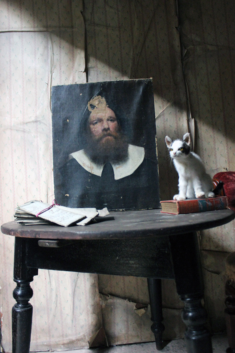 A 19thC Dutch School Oil on Canvas Portrait of a Gentleman c.1870-85