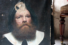 A 19thC Dutch School Oil on Canvas Portrait of a Gentleman c.1870-85