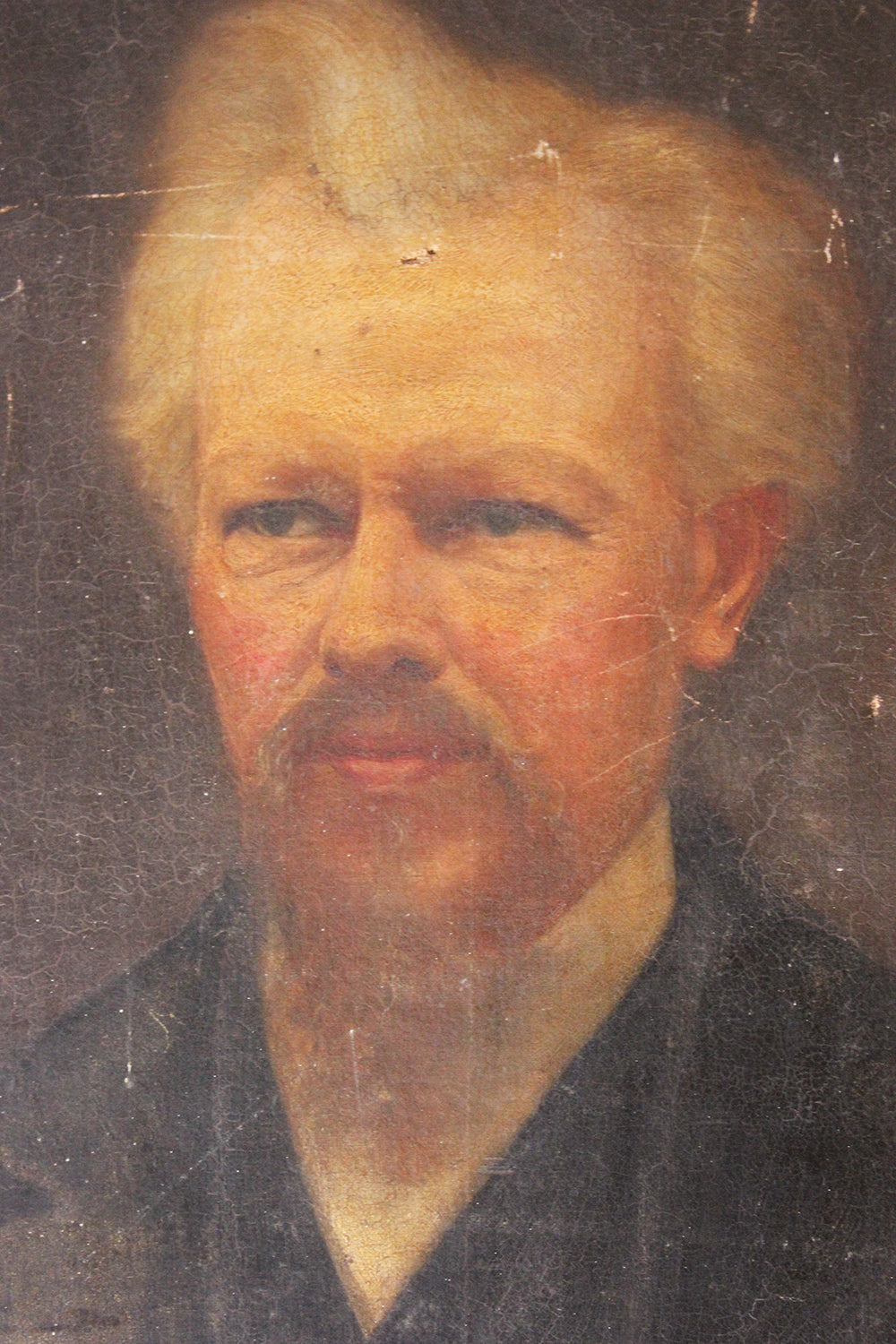 A c.1870 Oil on Canvas Portrait of the Minister Thomas Child (1839-1906)