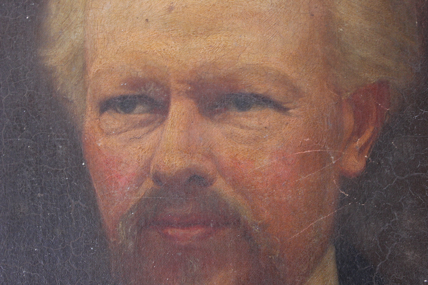 A c.1870 Oil on Canvas Portrait of the Minister Thomas Child (1839-1906)