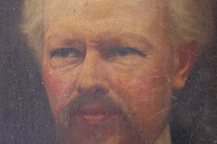 A c.1870 Oil on Canvas Portrait of the Minister Thomas Child (1839-1906)