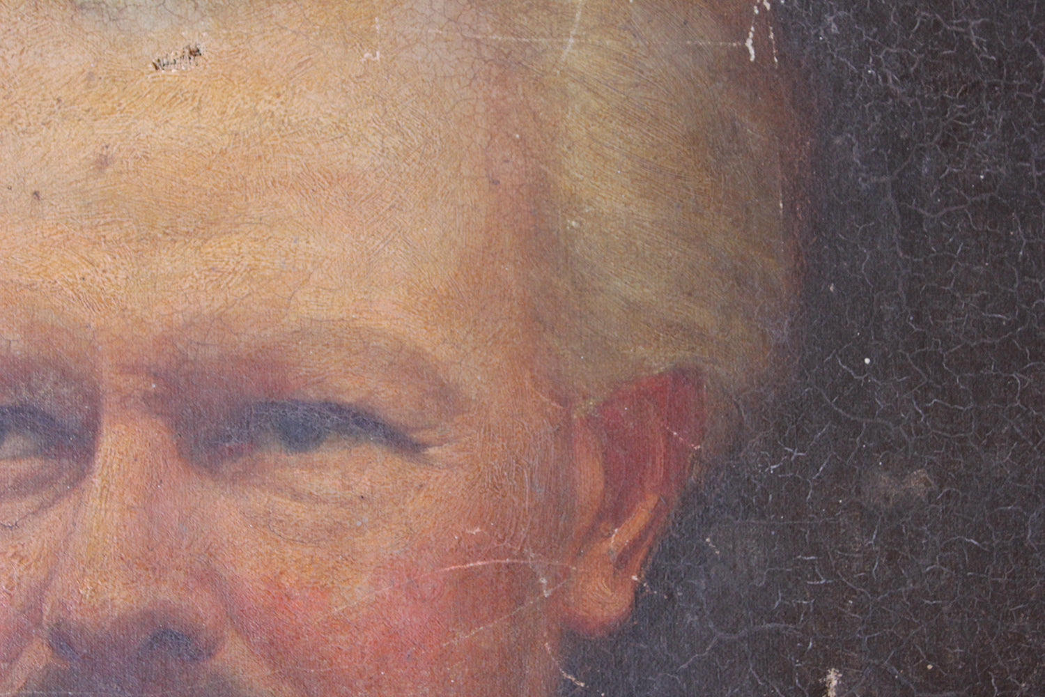 A c.1870 Oil on Canvas Portrait of the Minister Thomas Child (1839-1906)