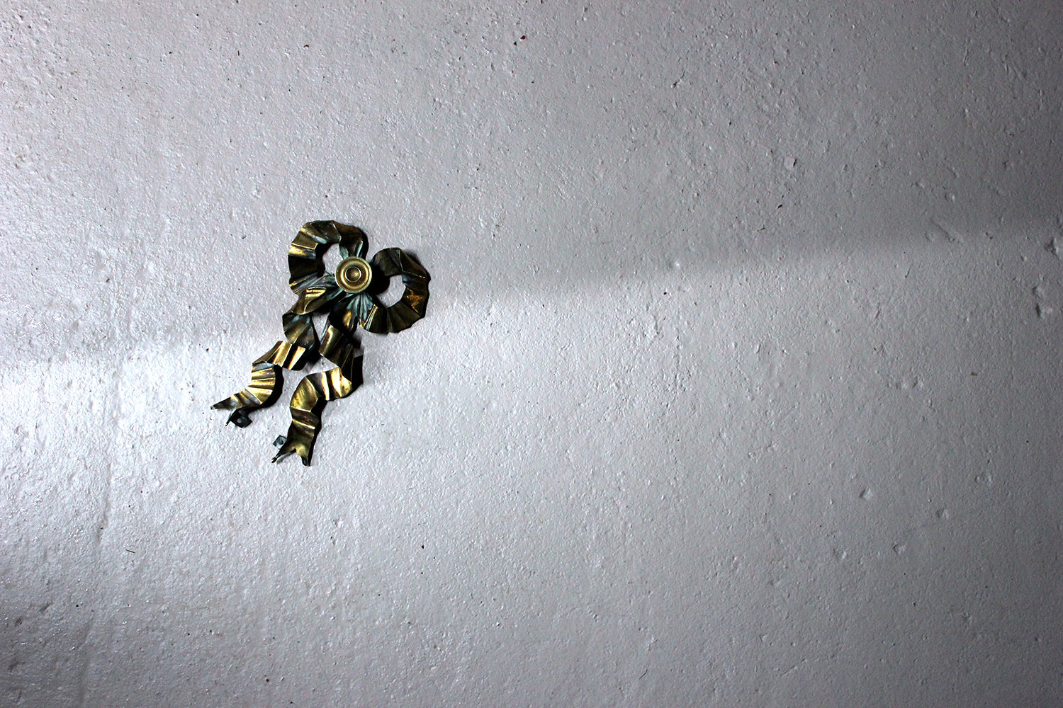 A French 19thC Cast Ormolu Mount Modelled as a Tied Ribbon Bow c.1880