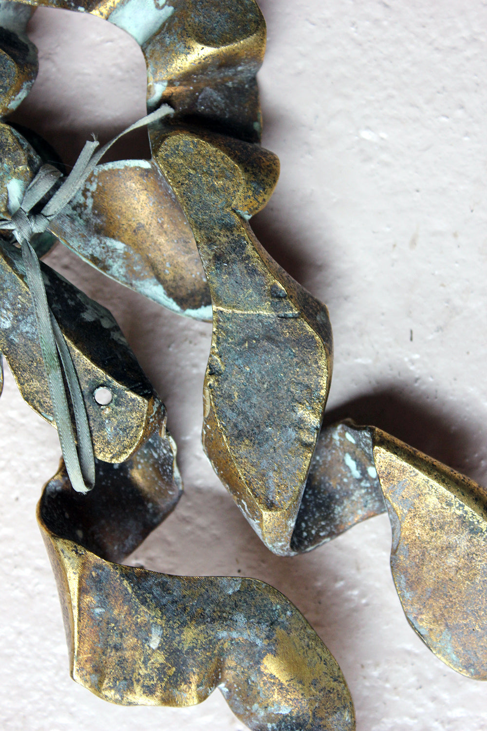 A French 19thC Cast Ormolu Mount Modelled as a Tied Ribbon Bow c.1880